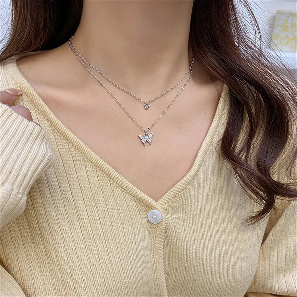 Colar Borboleta Luxe