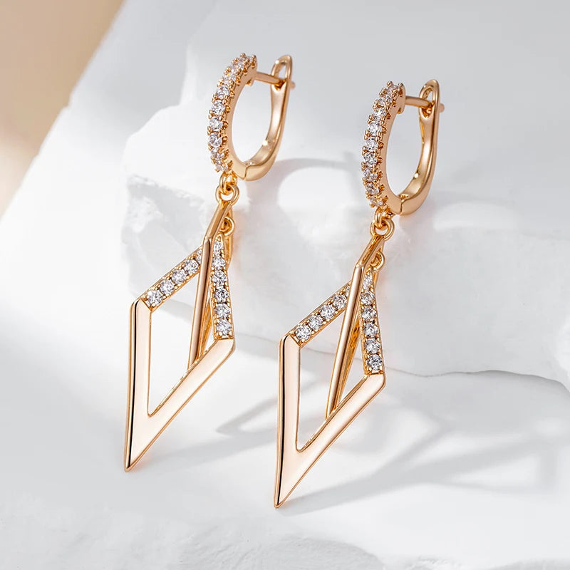 Brinco Argola Cravejado com Zircônia