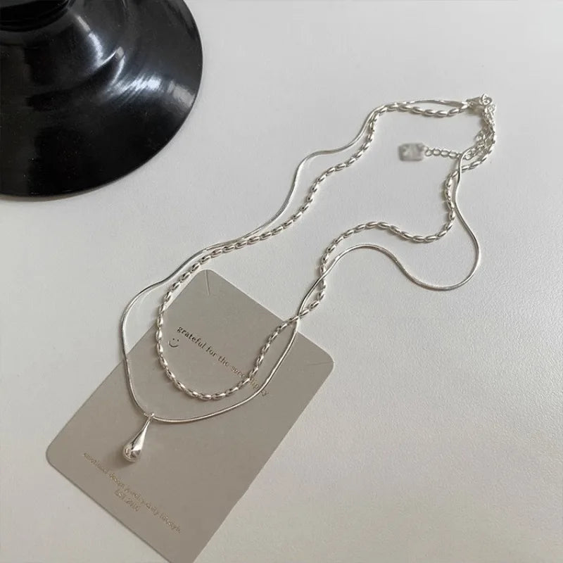 Colar Duplo Minimalista